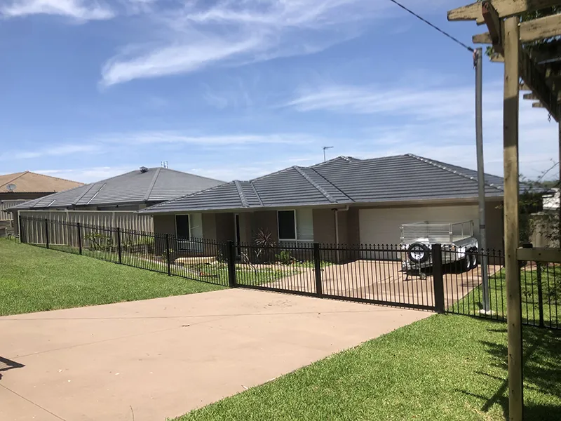 powder coated fencing central coast