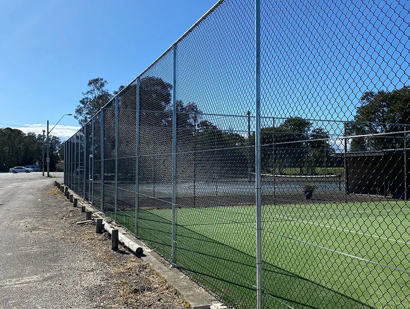 woy woy tennis club commercial fencing (5)