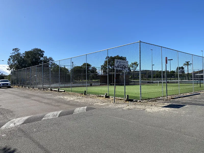 woy woy tennis club commercial fencing (8)