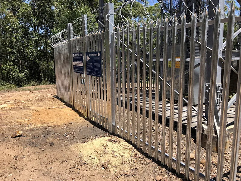 yarramalong communications tower commercial fencing (2)