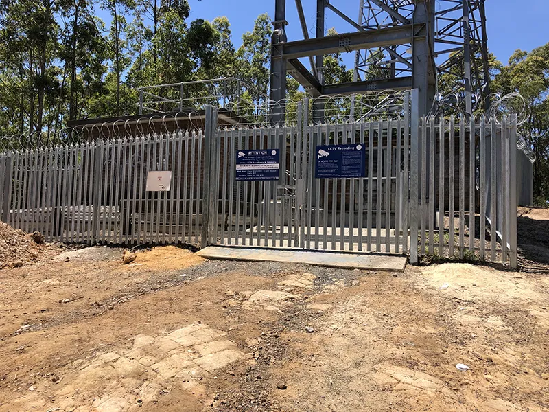 yarramalong communications tower commercial fencing (4)