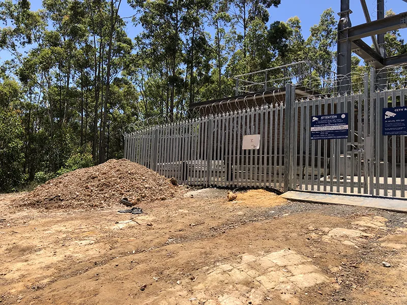 yarramalong communications tower commercial fencing (5)